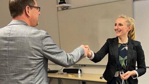 Erfolgreicher Abschluss der Promotion: Verteidigung